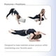 YOGAVNI Mitre de Yoga - Long Rectangulaire -100% Coton Housse & Coton Batting Remplissage - 28in x 10in x 6in - Poids: 11lb/5kg - Blanc Cassé – image 3 sur 6