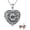 B-Sunflower-Celtic, variant on CACA LADY Rose Heart Locket Necklace that Hold 2 Photos Sterling Silver Personalized Customized Jewelry Memory Photos Keep Someone Near to You Rose Picture Locket Pendant Heart Locket Necklace for Wo