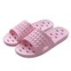 thumbnail image 1 of 1 par de zapatillas de ducha para interiores: zapatillas de baño con orificios de drenaje, sandalias de secado rápido para casa, zapatillas de gimnasio para hombres y mujeres., 1 of 6