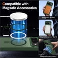 thumbnail image 2 of Funda magnética Casehas para Google Pixel 10/10 Pro, color verde bosque, 2 of 7