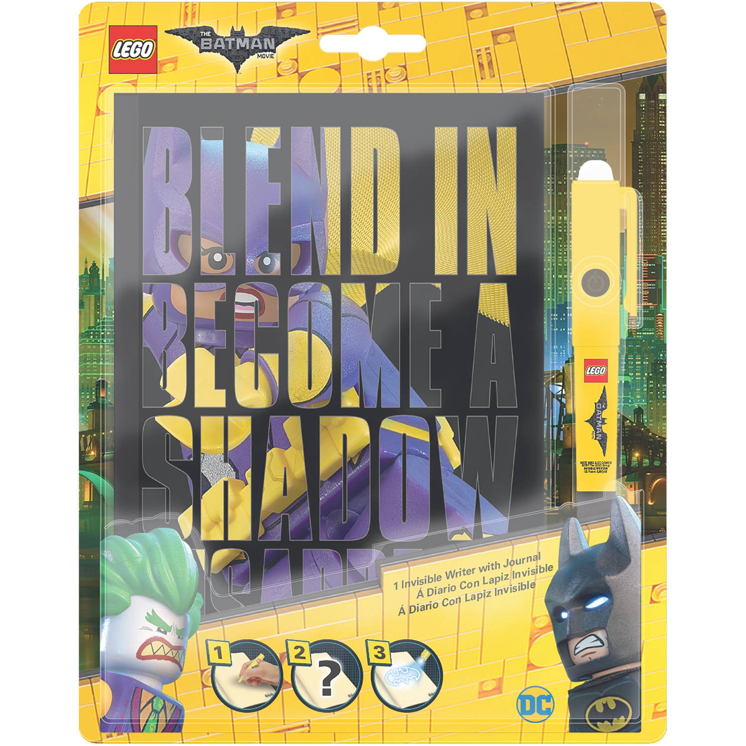 LEGO Batman Movie Batgirl Journal with Invisible Writer Pen