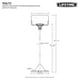 thumbnail image 3 of Tablero Basquetbol 44 pulgadas Ajustable Portatil Lifetime, 3 of 4