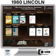 thumbnail image 2 of Detroit Iron OEM 1960 Lincoln Shop Manuals, Sales Data & Parts Books Kit on USB, 2 of 2