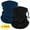 Black&Navy Blue, variant on Neck Gaiter Warmer Scarf Face Cover Outdoor Sports Windproof Unisex 2 Pack Black Navy Blue
