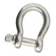 thumbnail image 2 of Grillete de Cadena de Mosquetón en apariencia de Tornillo para Maletas / Mochilas de 3/8 '' DYNWAVEMX Grillete D de acero inoxidable, 2 of 6
