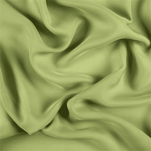 Apple Green Silk Double Fabric By the Yard