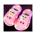 thumbnail image 2 of NOKIO Girls Boys Fashion Glow Slippers Kids Vibrant Cartoon Light-Up Slippers Hot Led Luminous Slippers Latest Sandals Designs For Kids Children PVC Jelly Sandal, 2 of 4