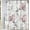 White Pink, variant on Extra Long Black Gold Floral Shower Curtain 72 x 84 Inch, Black Flowers Bathroom Shower Curtain, Fabric Waterproof Shower Curtain with 12 Hooks