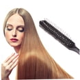 thumbnail image 6 of OUNONA 2Pcs Professional Black Wig Brush Airbag Cushion Comb for Daily Use with Anti Static Detangling, 6 of 7