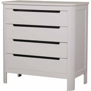 Sorelle Chandler 4-Drawer Dresser, White