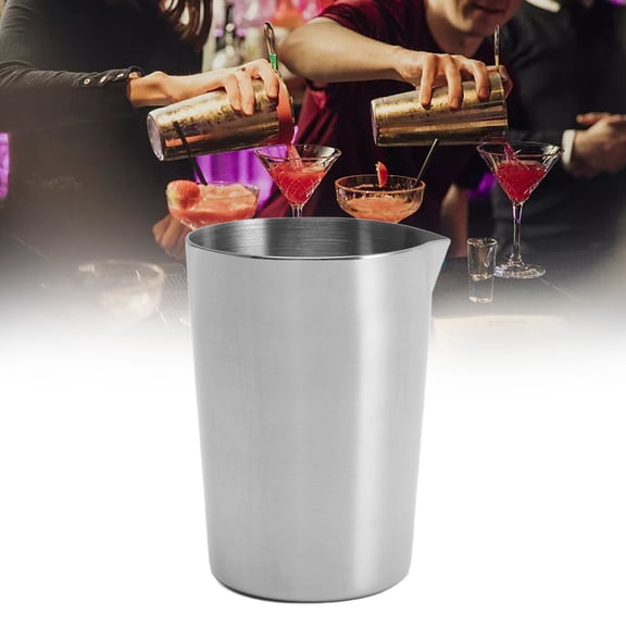 Durable 304 Stainless Steel Cocktail Mixing Glass, Anti,Corrosion Bar Essential