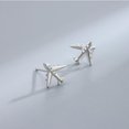 thumbnail image 6 of 925 Sterling Silver Small Airplane Stud Earring for Women, 6 of 9
