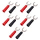 thumbnail image 5 of Conector de cable de pala de horquilla eléctrica, 10 piezas Cable de pala de horquilla Tipo U Terminales de engarzado eléctricos Conector de cable tipo U Funcionalidad versátil NikouMX herramienta, 5 of 8