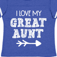 thumbnail image 4 of Inktastic I Love My Great Aunt with Arrow Boys or Girls Toddler T-Shirt, 4 of 5