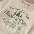 thumbnail image 4 of Ketyyh-chn99 Baby Boy Christmas Outfit Toddler Winter Clothes Long Sleeve Crewneck Sweatshirts + Pants Clothing Sets White,110, 4 of 5
