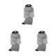 thumbnail image 5 of Jumpingount 1 par de calentadores de piel para piernas, puños cálidos, mangas elegantes para piernas, cubierta de calcetín para botas para Type1 NO1, 5 of 6