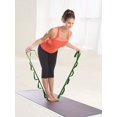thumbnail image 2 of Correa de estiramiento Gaiam Restore multiajuste verde, 2 of 2