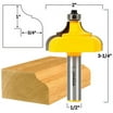 Yonico 4 Bit Drawer Front & Cabinet Door Front Router Bit Set-1/2 ...