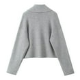 thumbnail image 5 of Cropped Cardigan for Women 2025 Fall Lightweight Long Sleeve Open Front Shawl Sweater Jacket Cardigans, 5 of 6