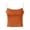 Orange, variant on Fgnfyis Women's Tank Tops Women's Summer Neck Sleeveless Crop Tank Color Block Slim Fit Casual Summer Tops for Women Blue L