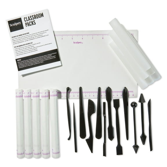 Sculpey Tool Set 24/Pkg-Assorted