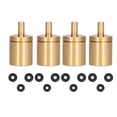 thumbnail image 1 of Adaptador de válvula de carga, válvula de inflado de 4 piezas Accesorios de inflado de tanque de aire duraderos Válvula de carga Eleve su experiencia, 1 of 14