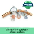 thumbnail image 6 of Ingenuity Cozy Spot Reversible Infant Baby Activity Gym & Tummy Time Play Mat with Self Storage, 6 of 18