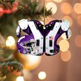 thumbnail image 2 of DIY American Football Shoulder Pads And Helmet for Christmas Tree Decoration Car Rearview Mirror Pendant Crafts Collection, 2 of 7