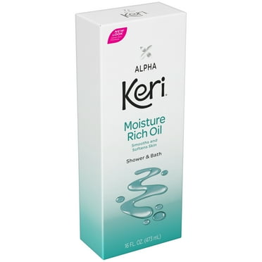 Alpha Keri Shower & Bath Moisture Rich Oil, 16 oz