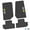 Black w/ Yellow & White insert, variant on Flextread Floor Mats for 07-13 Jeep Wrangler JK 2-Door - Mopar Licensed Factory Fit - Black w/ It's a Jeep Thing Insert - 100% Made in USA