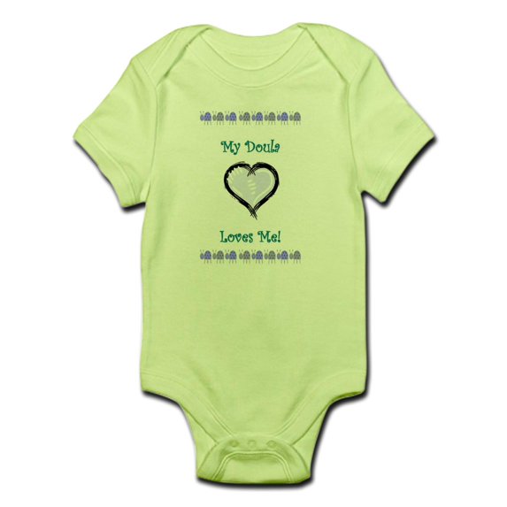 CafePress - My Doula Loves Me Onesie - Baby Light Bodysuit