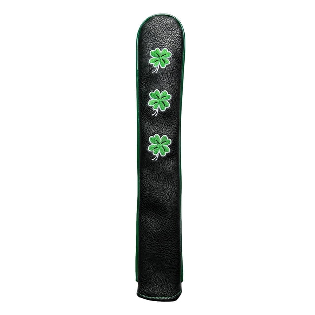 Funda de Cuero PU shamjiam para Barra de Alineación de Golf Negro