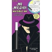 Lee Publications OUI & amp; Know Mr. Mystery Secret Agent Spy Livre de jeu d'encre invisible