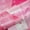 White Pink, variant on Castle Fairy Gingerbread Man House Black Out Curtains for Kids,Merry Christmas Curtains Pack of 2 (42x63 Each),Festival Xmas Bedroom Curtains,Super Cozy Room Decor