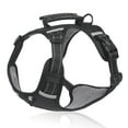 thumbnail image 6 of Dog Harness, Breathable Mesh Step-in Vest, Reflective Soft Padded Harnesses Dog for Walking, Black, 6 of 6