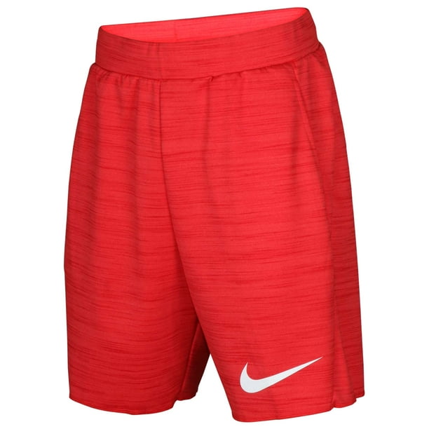 Nike - Nike Men's Dri-Fit Knit Hangtime Basketball Shorts-Red - Walmart ...