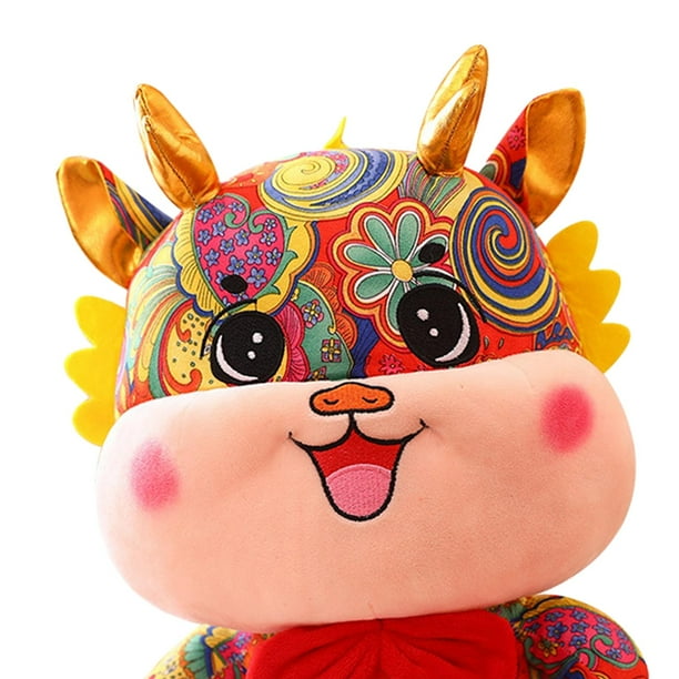 lionlar Chinese Dragon Plush Toy Cute Plush Dragon Doll for
