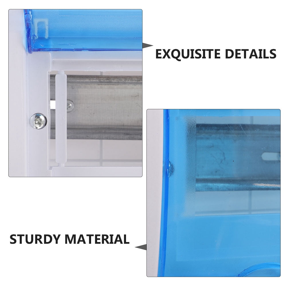 UPOUART 2Pcs Electrical Junction Box PC and Plastic Weatherproof Outdoor Box with Fire Prevention 11.0x5.5x3.3in