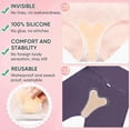 thumbnail image 4 of Y Shape Camel Concealer,Reusable Camel Cover,Seamless Camel Hider,Anti Camel Silicone Insert, 4Pack, 4 of 6