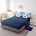 thumbnail image 5 of Manfei Marine Whale Twin Bedding, Nautical Anchor Lighthouse Bedding Comforter Set, White Blue, Blue Reversible, 7pcs, 5 of 6