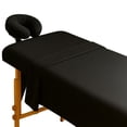 thumbnail image 1 of Kit Spa 3 Pzas Sábanas Para Cama De Masaje - Negro, 1 of 8