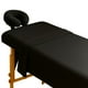 thumbnail image 1 of Kit Spa 3 Pzas Sábanas Para Cama De Masaje - Negro, 1 of 8