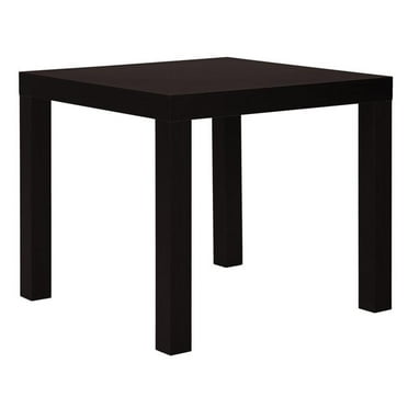Black Coffee Table Parsons Living Room Coffee Table, Black Oak