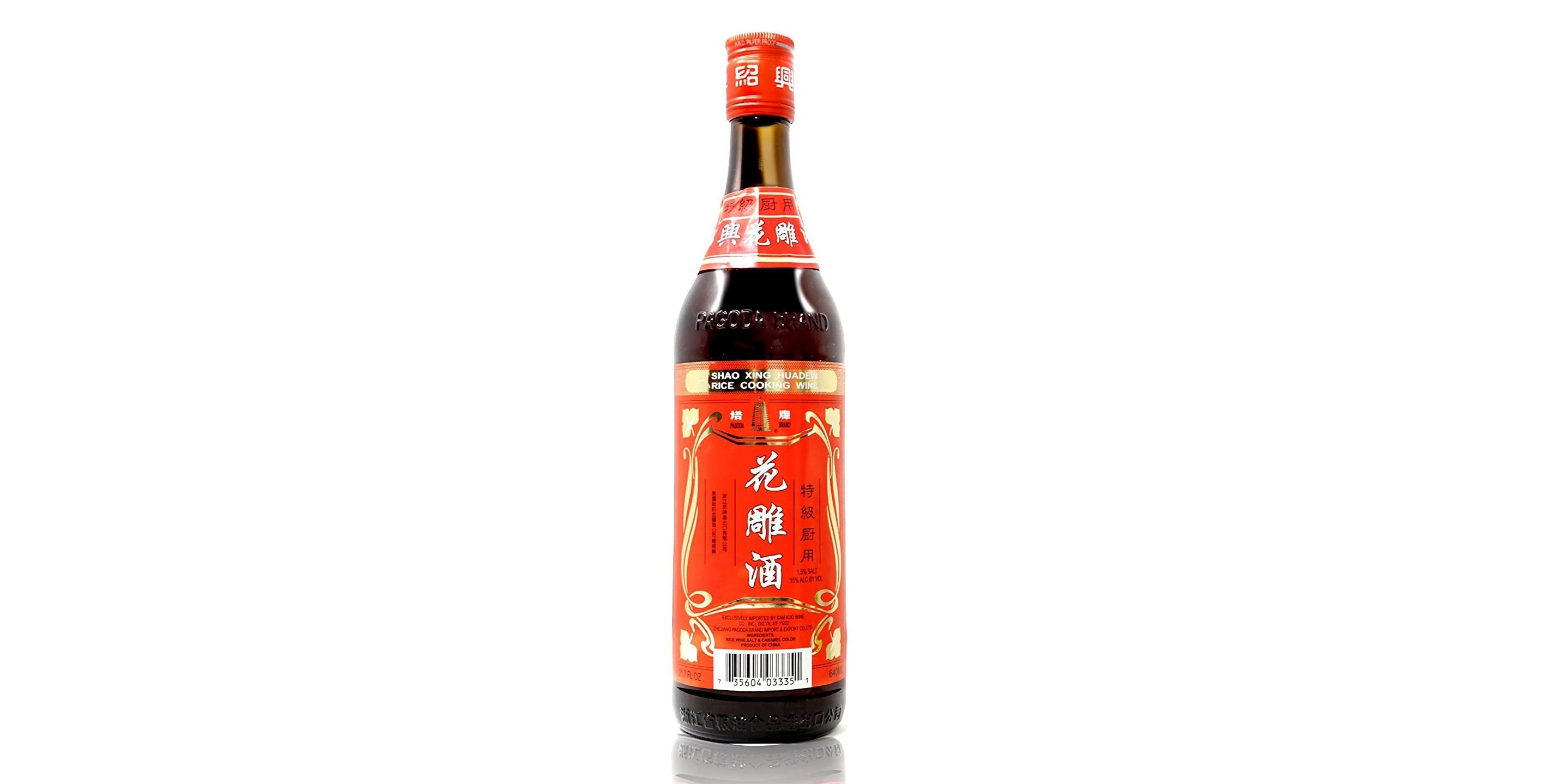 Pagoda Brand Shao Xing Premium HuaDew Cooking Wine 21.7 FL OZ (640 mL