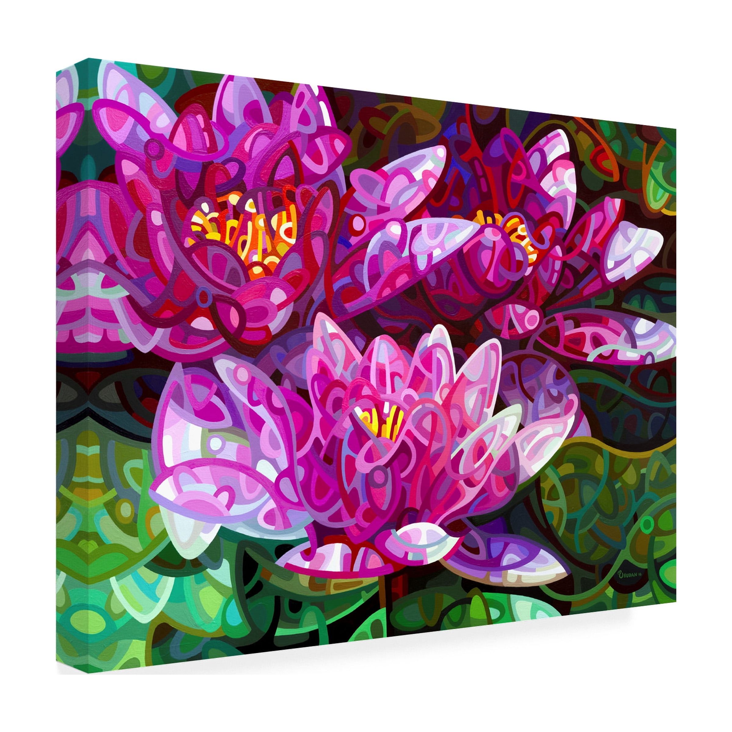Trademark Fine Art 'Triumvirate' Canvas Art by Mandy Budan