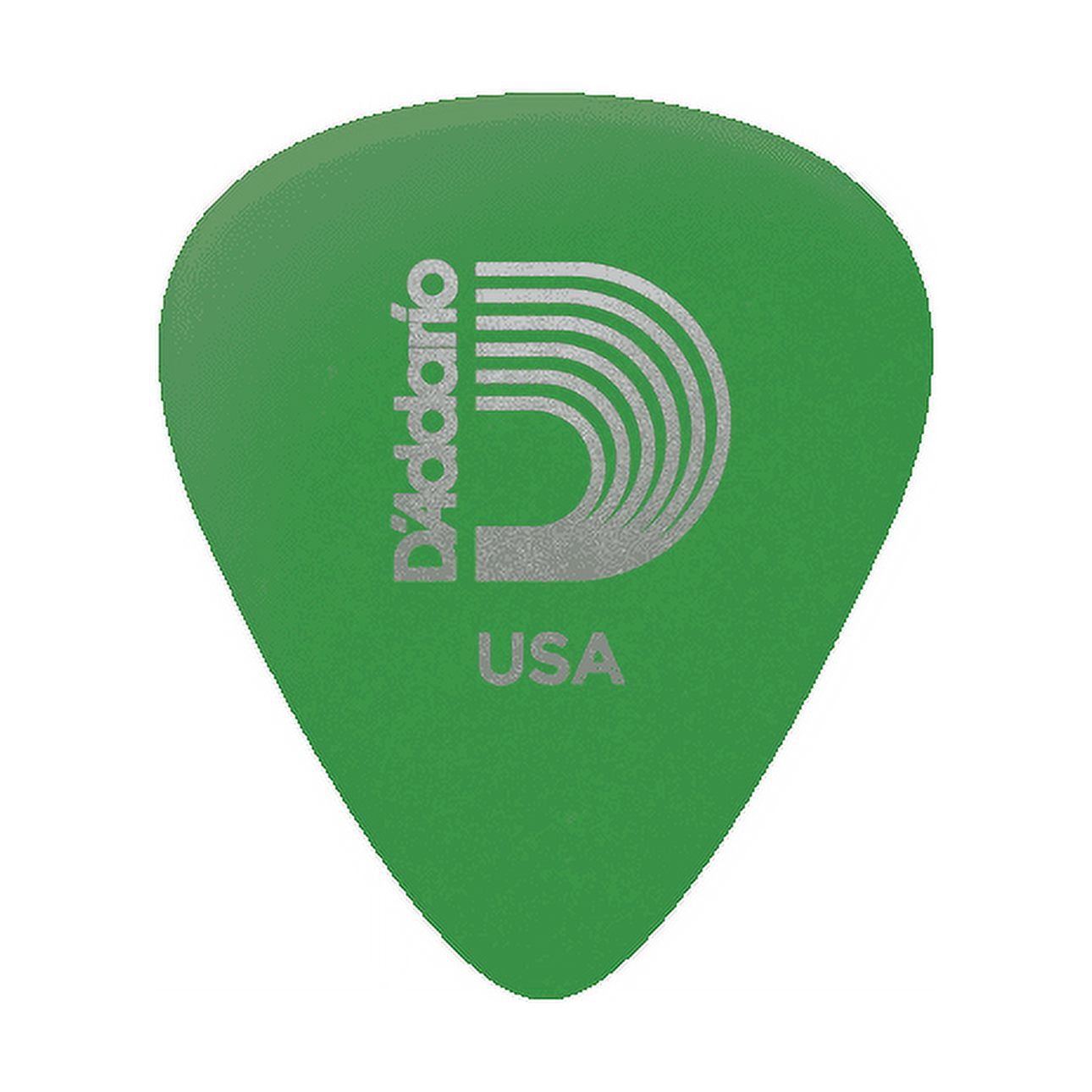 Planet Waves Delrin #351 Standard Guitar Picks - 33mm-Green, bag of 100
