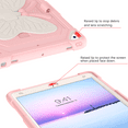 thumbnail image 4 of BENTOBEN Case for iPad 9th/8th/7th Gen with Butterfly Kickstand and Pencil Holder, 10.2" Pc Tpu Heavy Duty Hard Rugged Protective Cover for iPad 10.2 inch for Girls Women Kids, 4 of 8