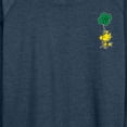 thumbnail image 3 of Peanuts - Woodstock Clover   - Women's Lightweight French Terry Long Sleeve Shirt, 3 of 6