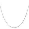 thumbnail image 2 of 14K White Gold Snake Chain Necklace 30 inch .5 mm Octagonal with Lobster Clasp 0.5, 2 of 4