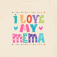 thumbnail image 4 of Inktastic I Love My Mema Grandchildren Girls Baby T-Shirt, 4 of 5